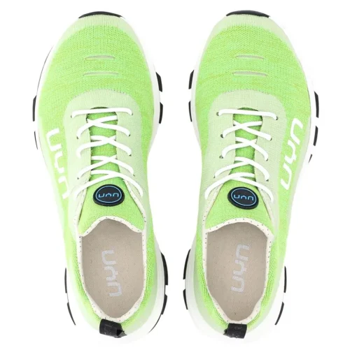 UYN LADY AIR DUAL XC Damen Sneaker Merinowolle grün, pink S13 Y100161