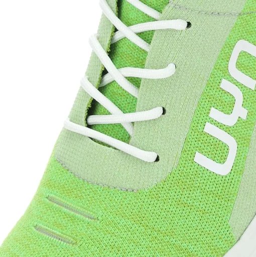 UYN LADY AIR DUAL XC Damen Sneaker Merinowolle grün, pink S13 Y100161