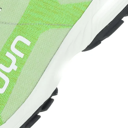 UYN LADY AIR DUAL XC Damen Sneaker Merinowolle grün, pink S13 Y100161